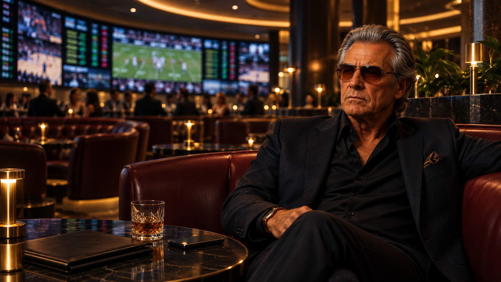 Bill Weston’s private sheet at the sportsbook desk