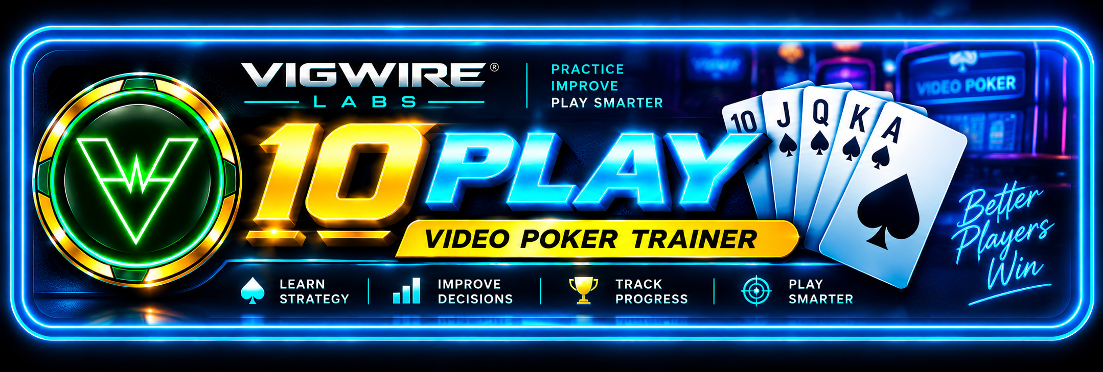 10 Play — Video Poker Trainer